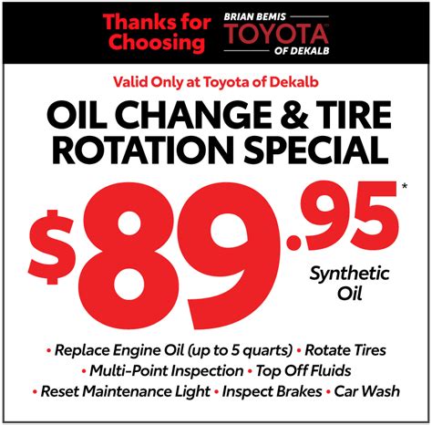 findlay toyota service coupons|Service Specials and Coupons